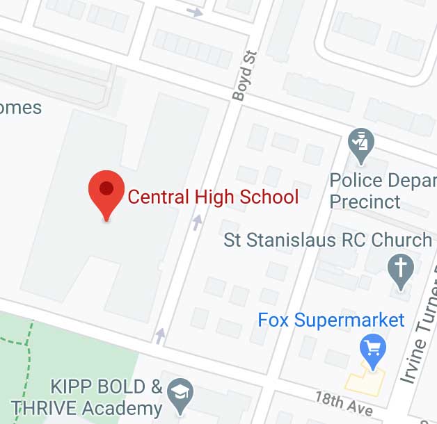 Google Map to Central High School
