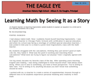 The Eagle Eye Newsletter 