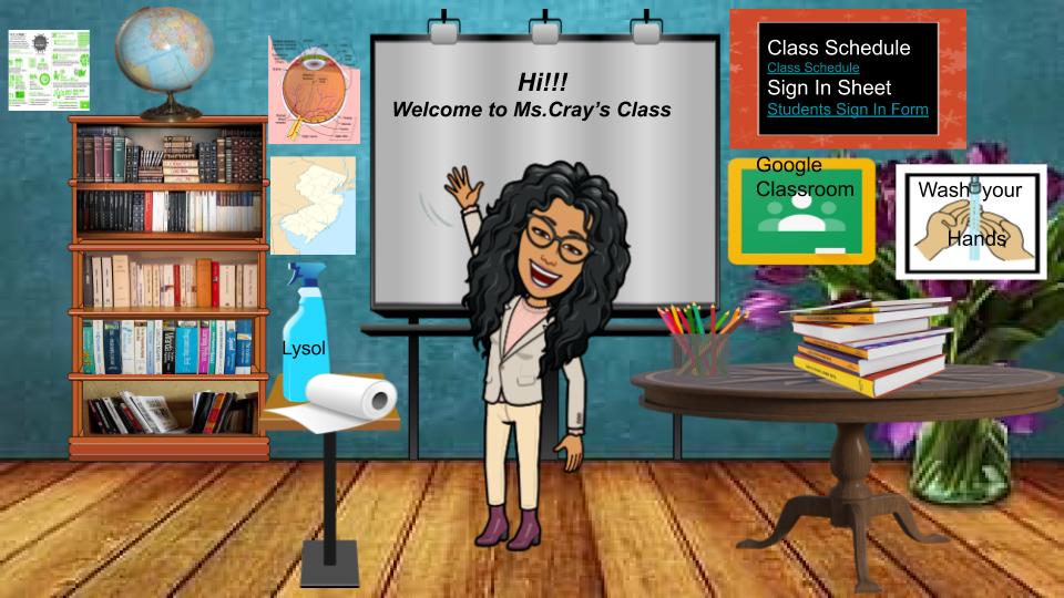 Ms. Cray's Classroom