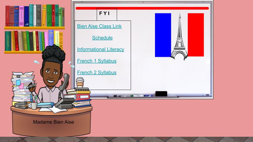 Virtual French Classroom