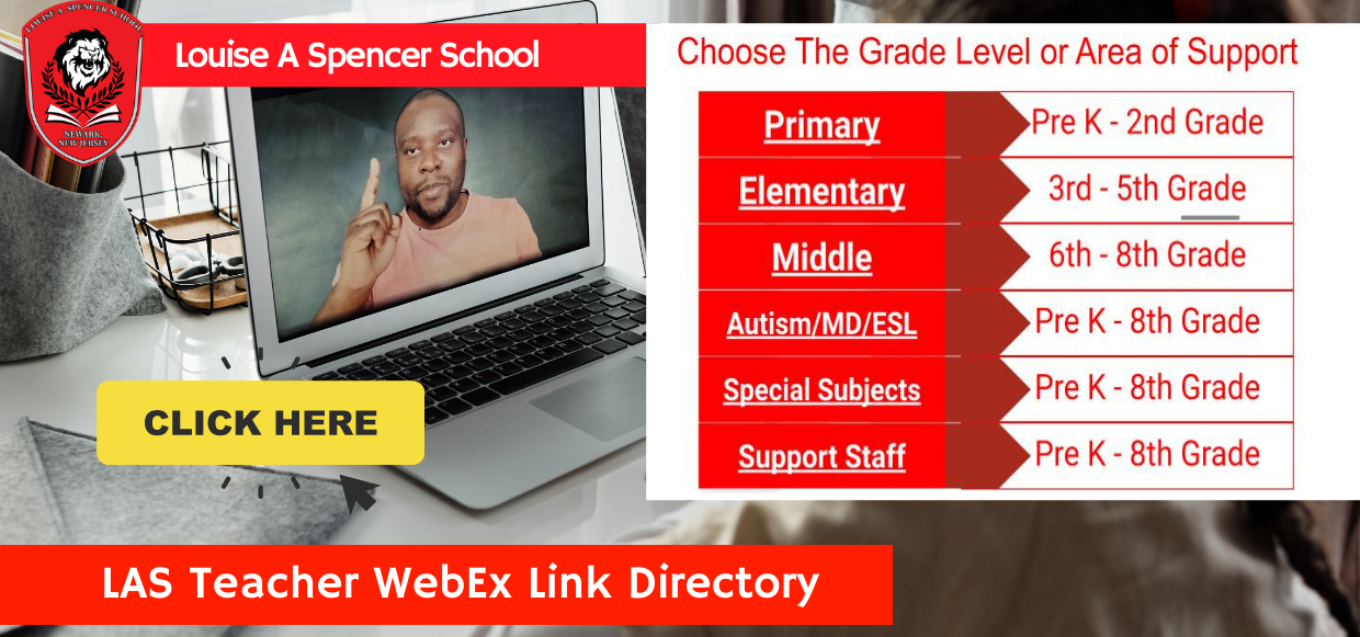 LAS Teacher WebEx Links web