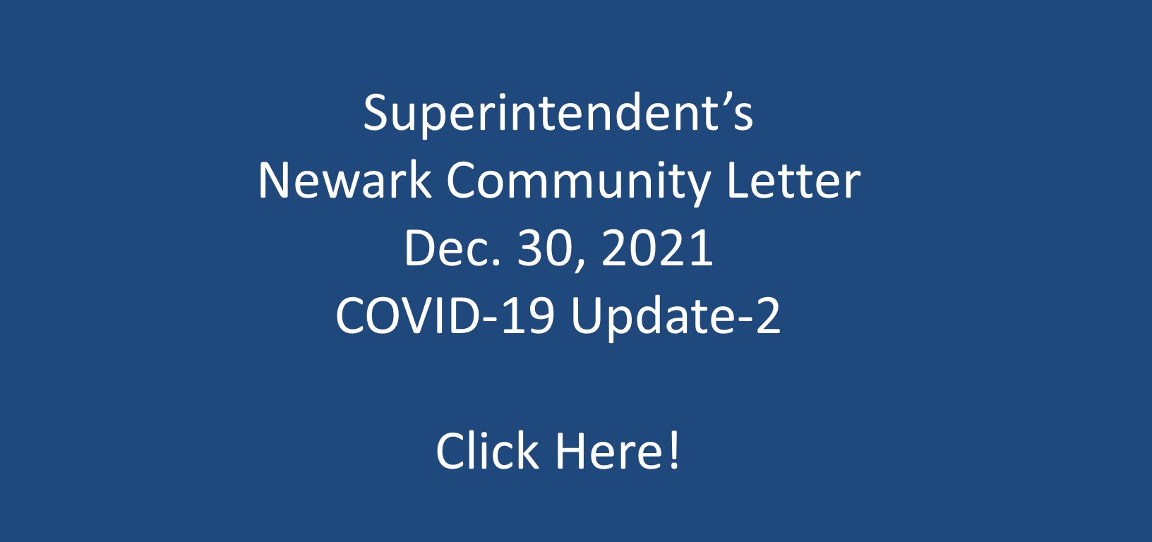 Superintendent Letter Dec 30 2021 COVID-19 Update 2