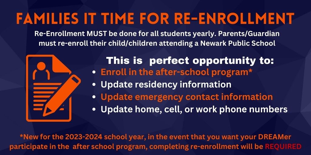Families It's Time For Re-Enrollment