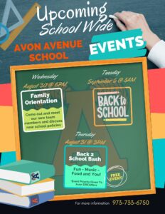 Upcoming Events at Avon Avenue School 