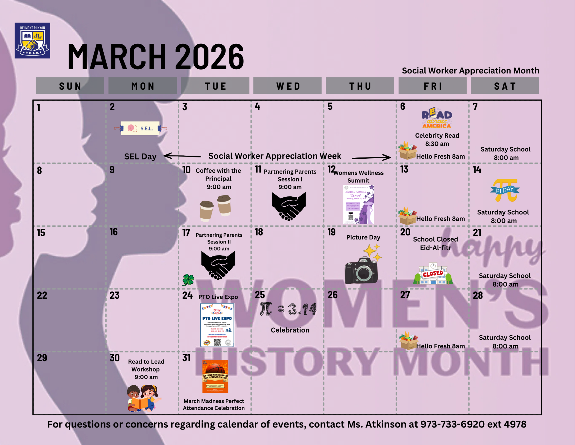 Green Grey White Illustrated Floral Minimalist Wall Calendar 2026 (12)