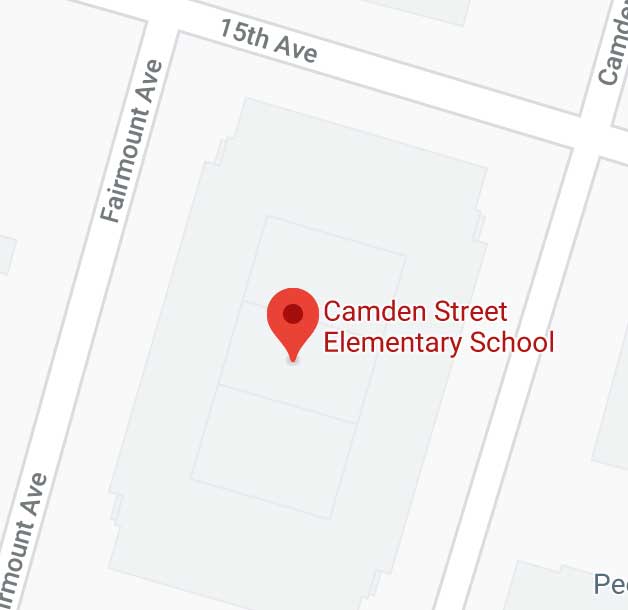 Google Map to Camden Street School