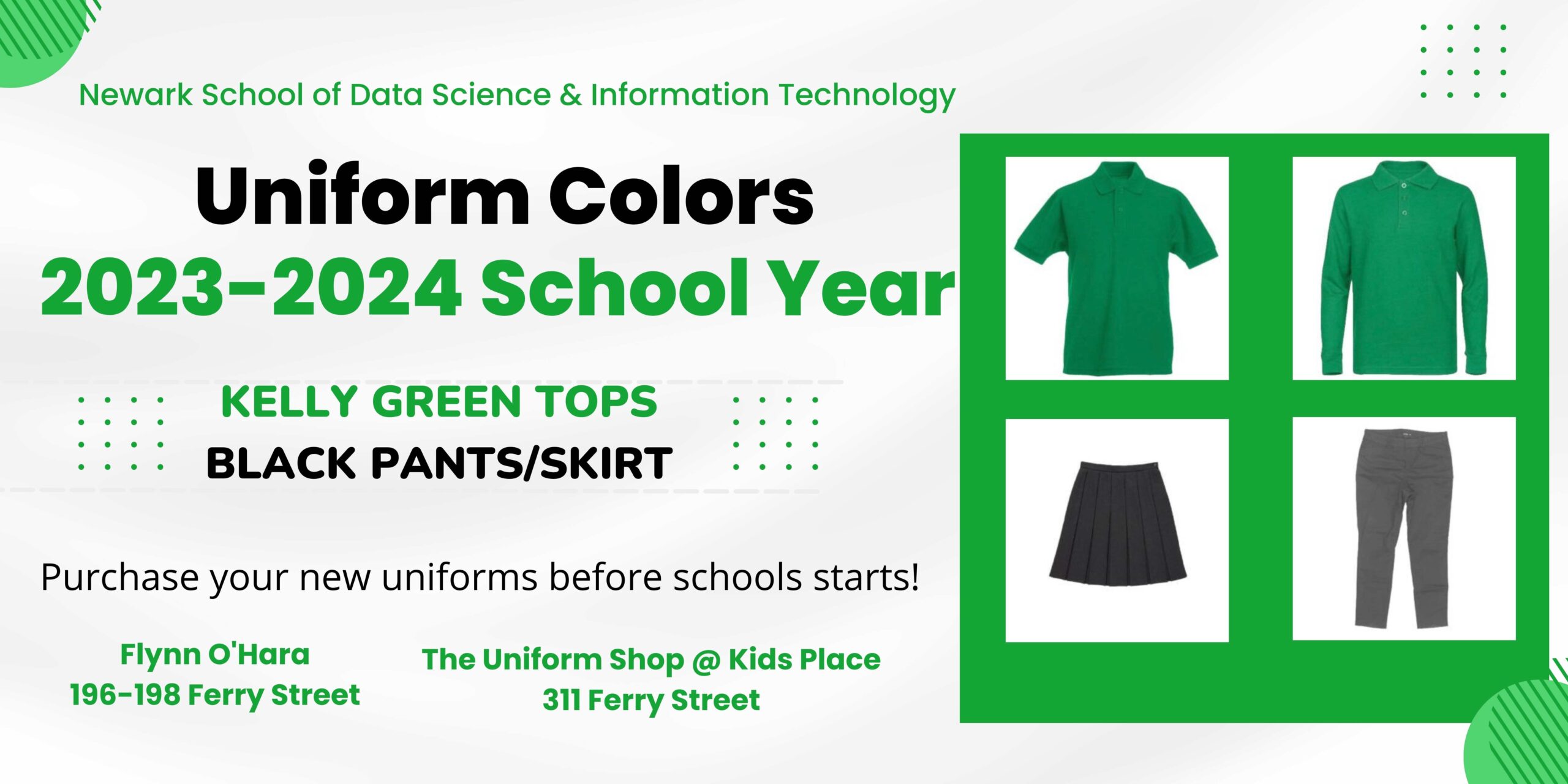 2023-2024 Uniforms