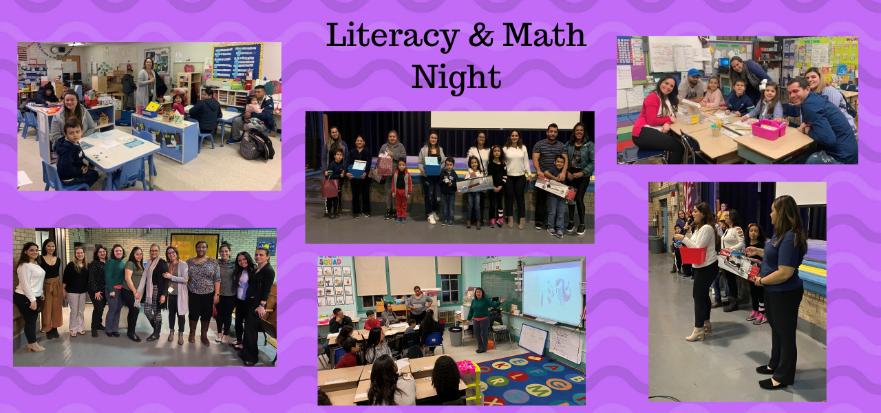 literacy and math night