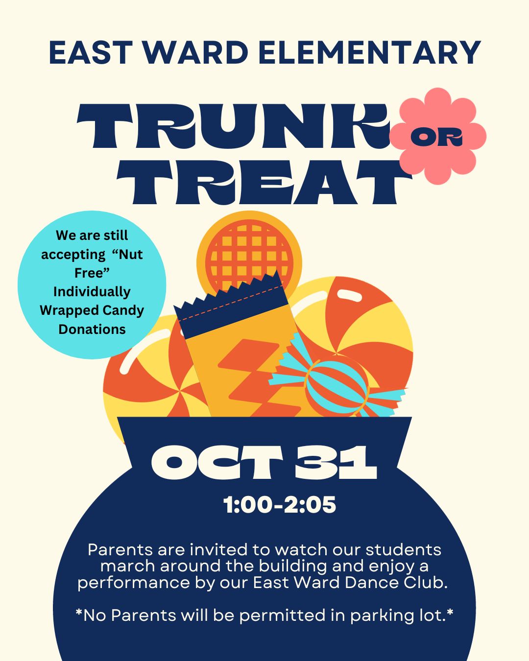 Trunk or Treat 10/31 @ East Ward Elementary