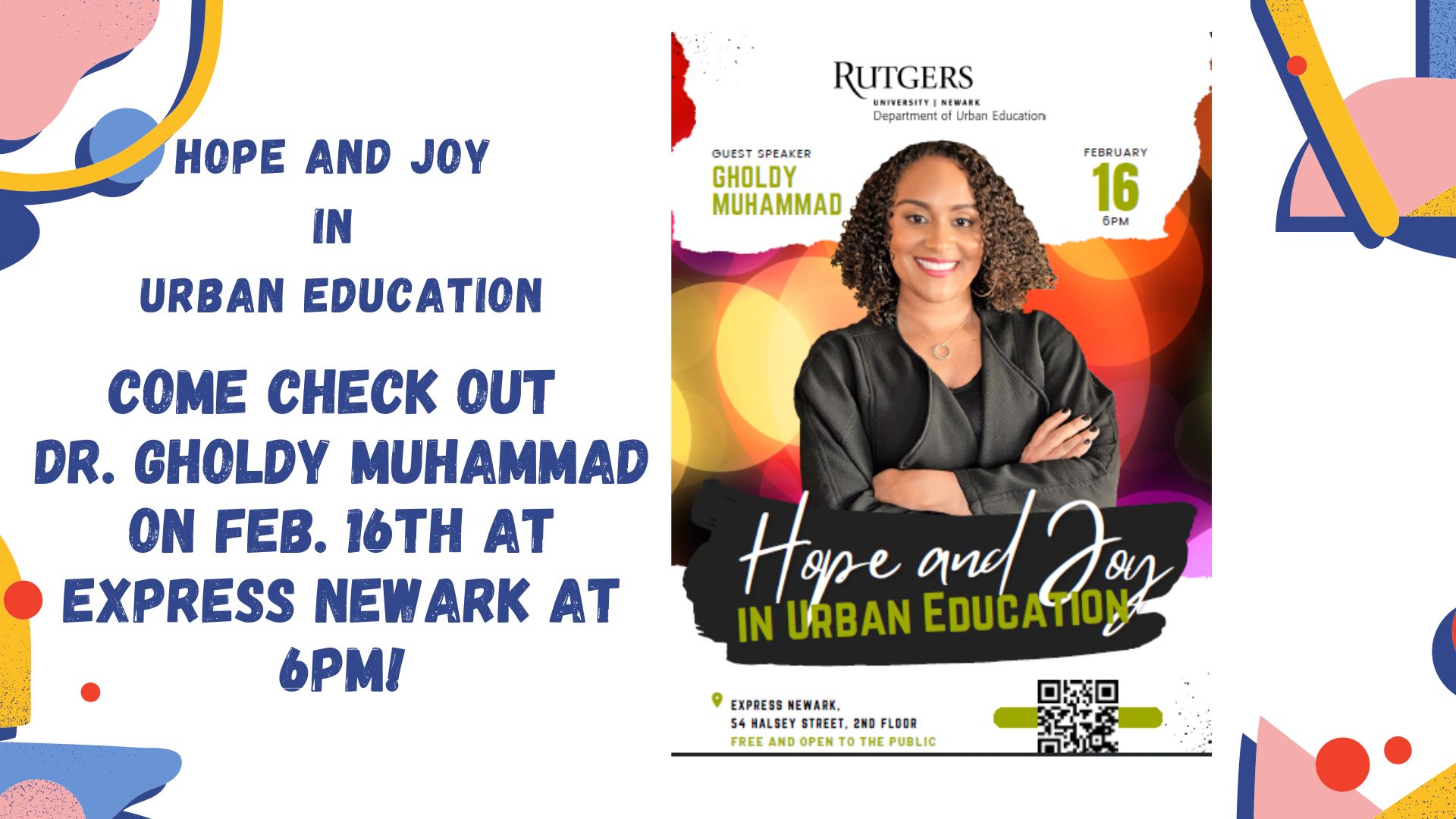 Hope and Joy in Urban Education