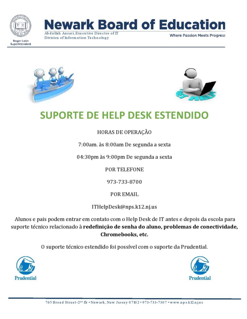 IT Help Desk flyer - Portuguese-page-001