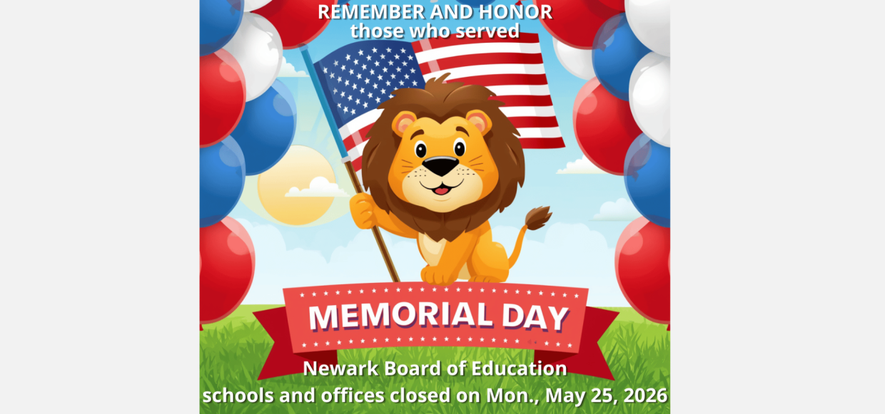 Memorial Day 2026 - schools and offices closed on Mon., May 25, 2026