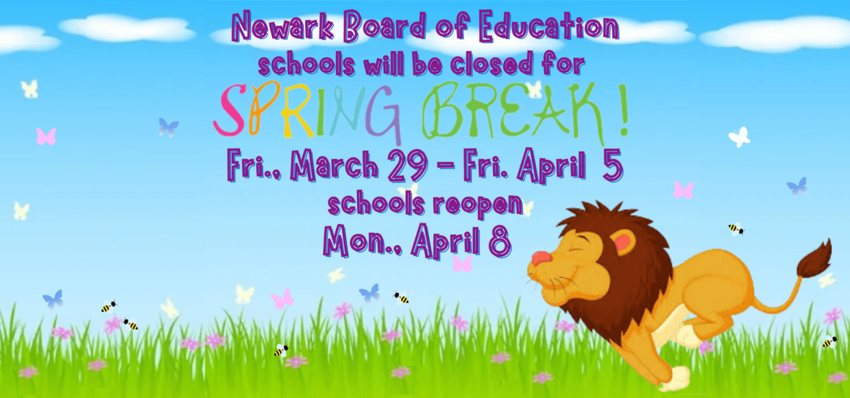Spring Break Mar 29 - April 5 2024 schools closed