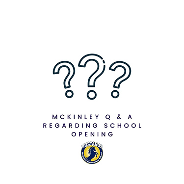 McKinley - Q&A - Re-Opening