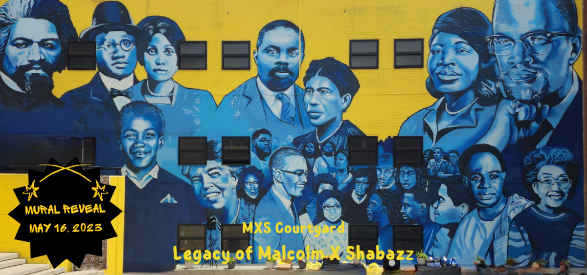 Malcolm X legacy mural
