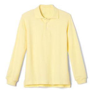 Yellow Uniform Top Long Sleeve