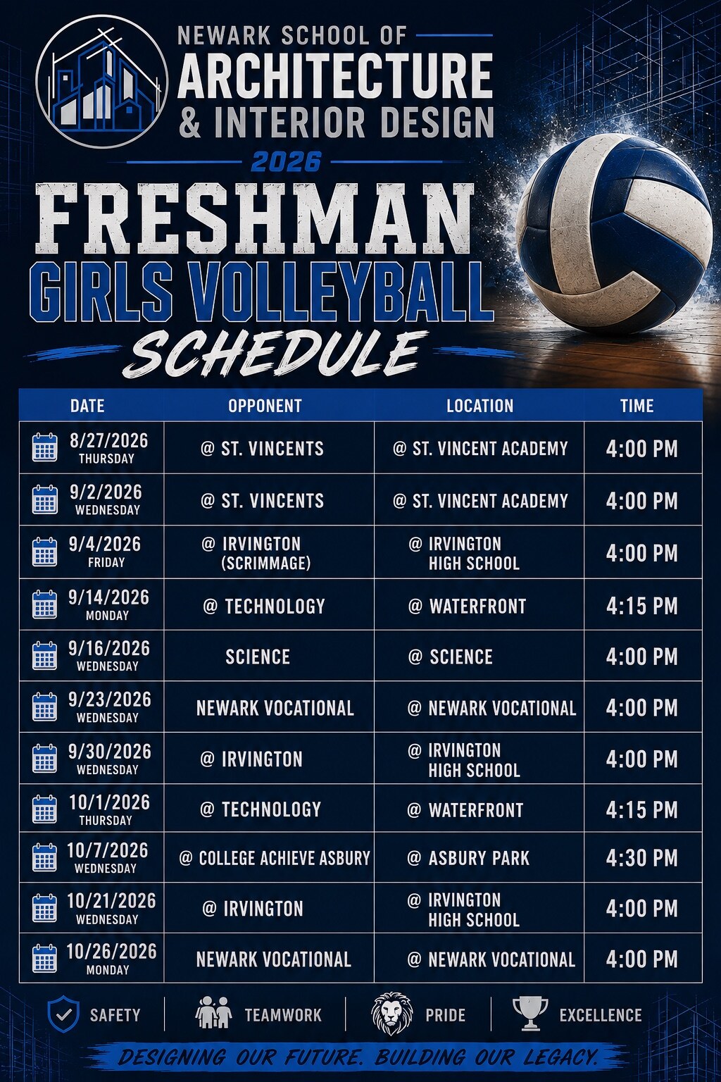 Girls Valleyball