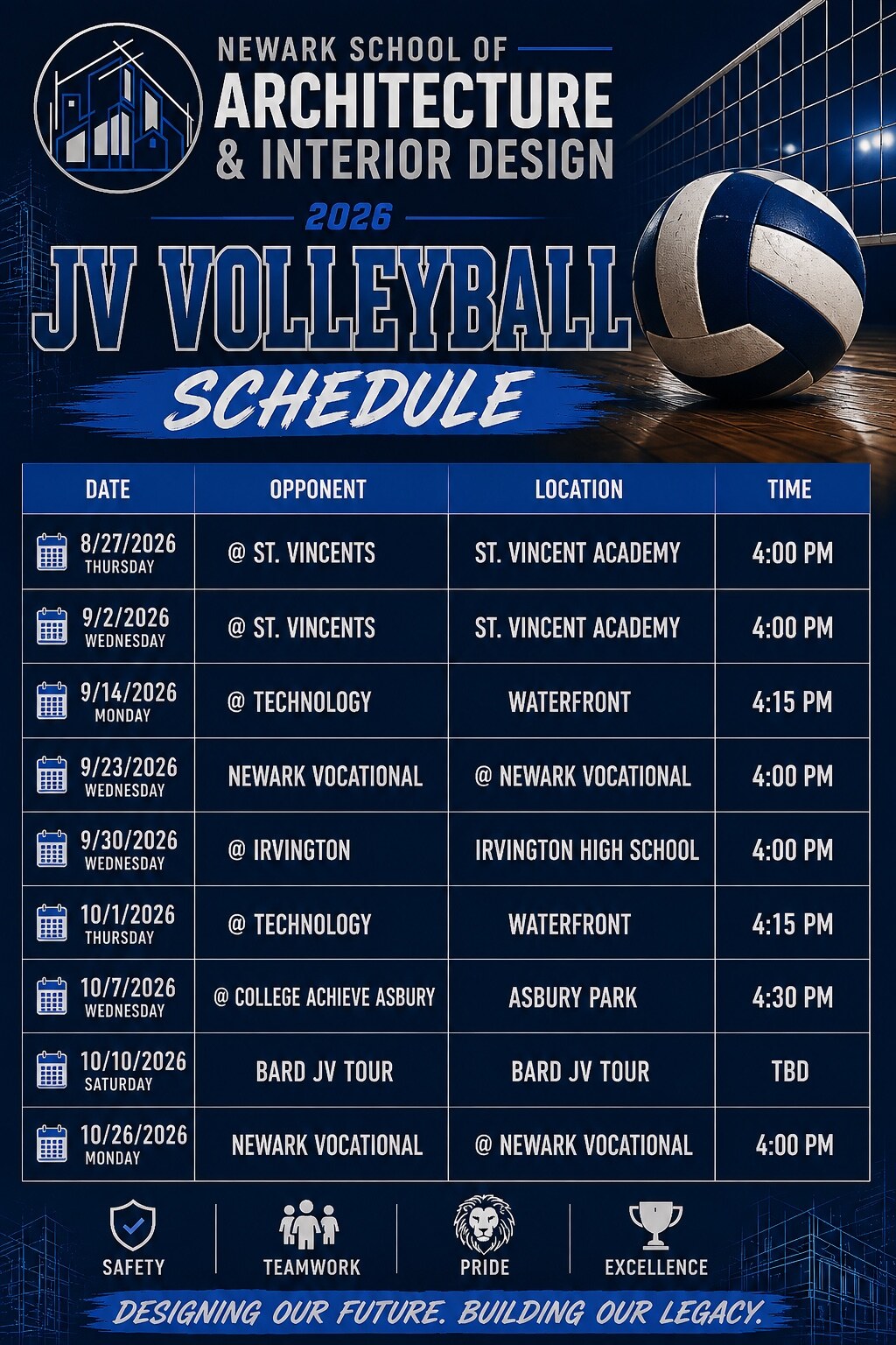JV Volleyball