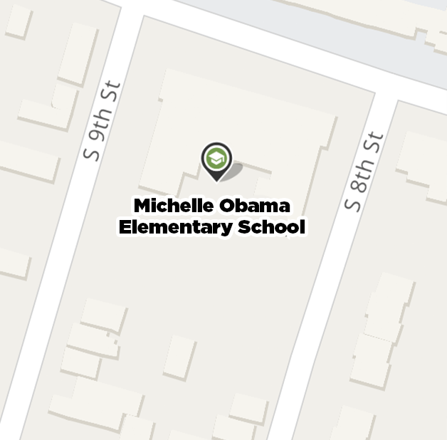 Michelle Obama - Map