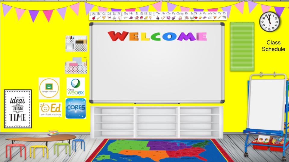 Mrs. Martin's Bitmoji Classroom