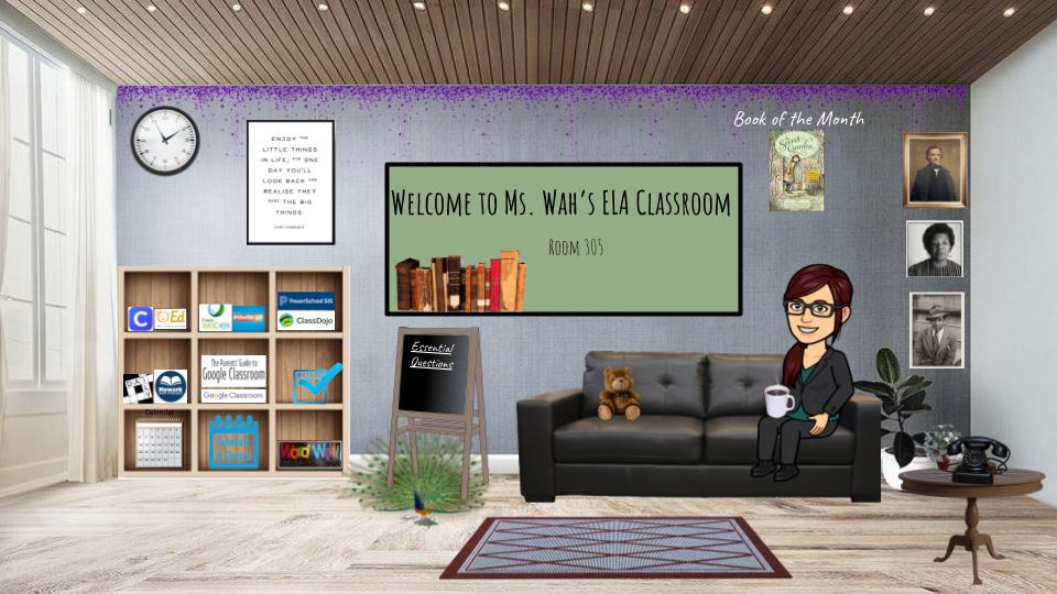 Ms. Wah's Bitmoji Classroom