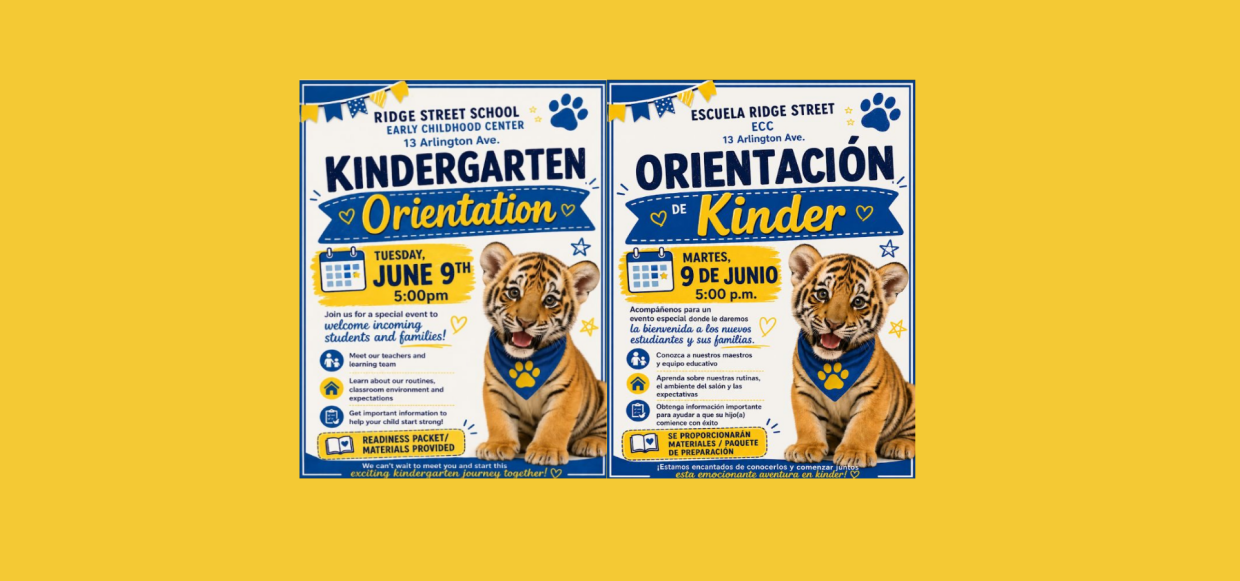Kindergarten Orientation Information Tuesday, June 9th at 5pm
