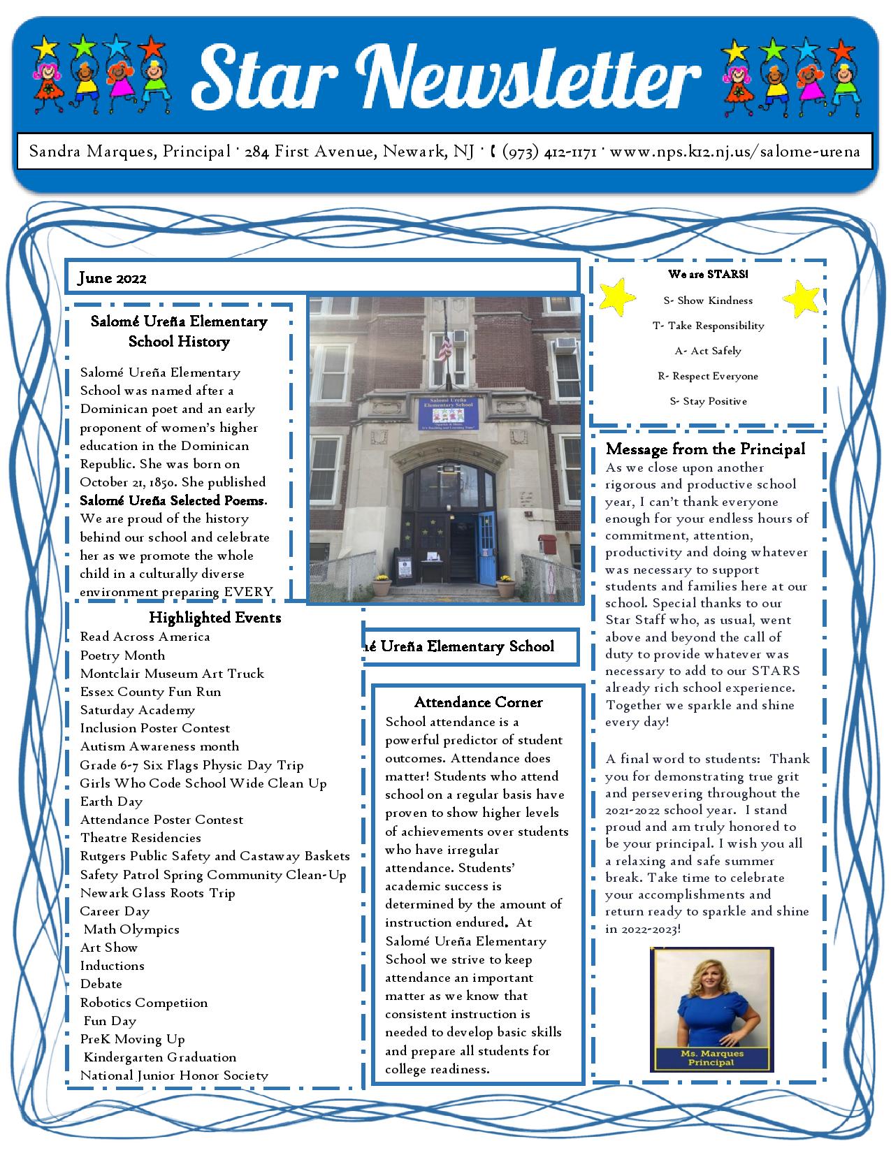 STAR Newsletter pg 1 June front-page-001