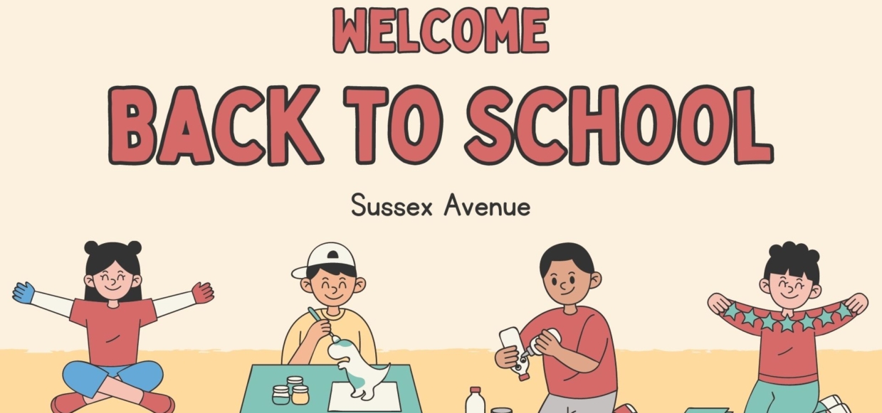 Welcome Back to School from Sussex Avenue