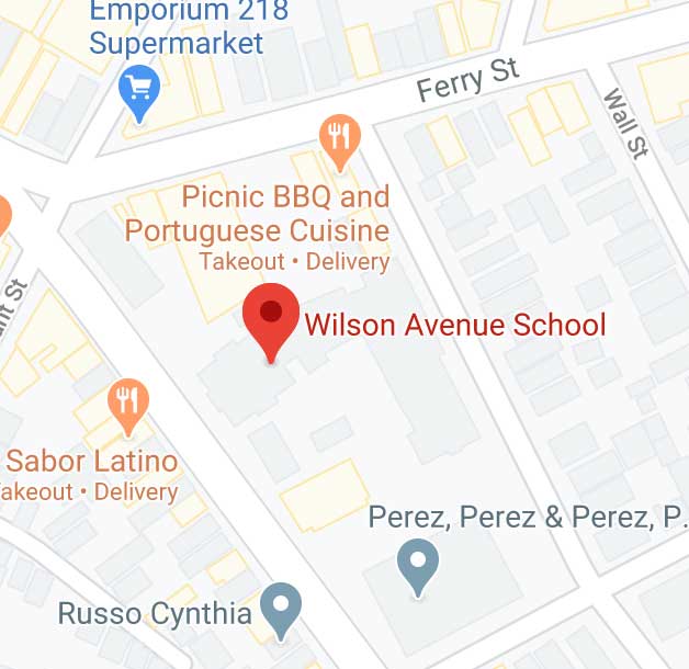 Map to Wilson Ave School