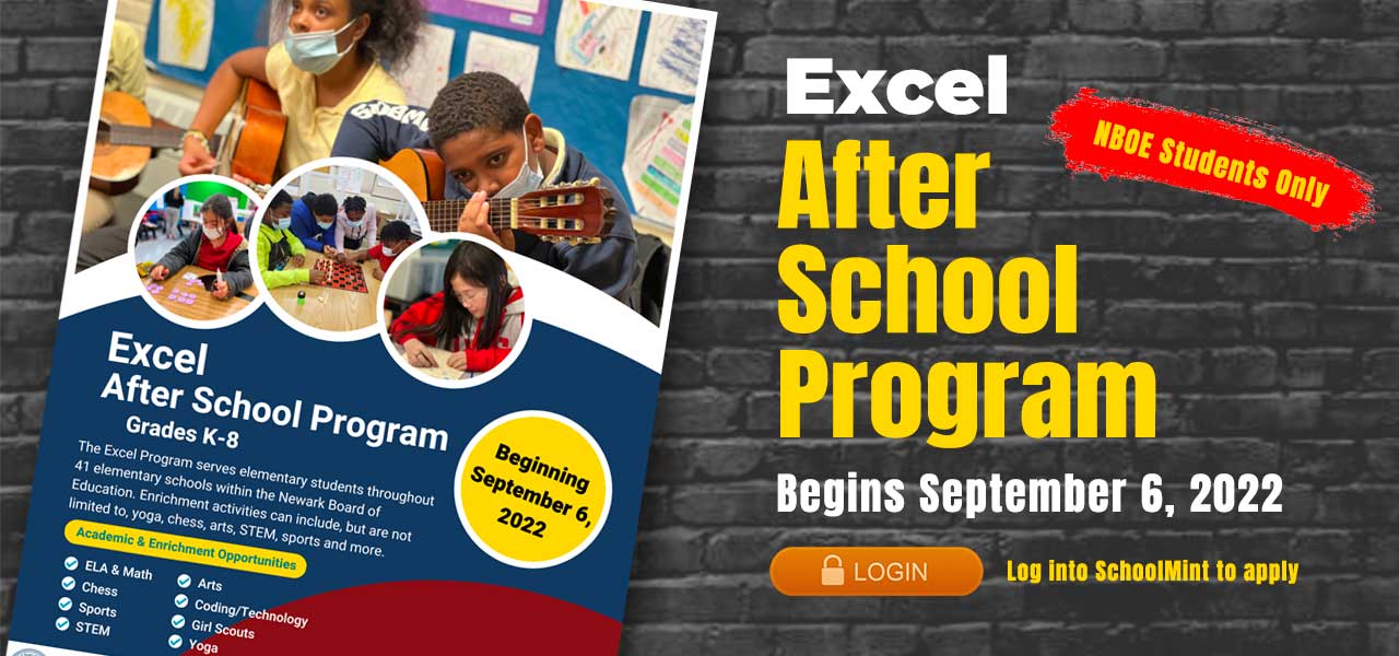 Excel After School Program Begins September 6, 2022