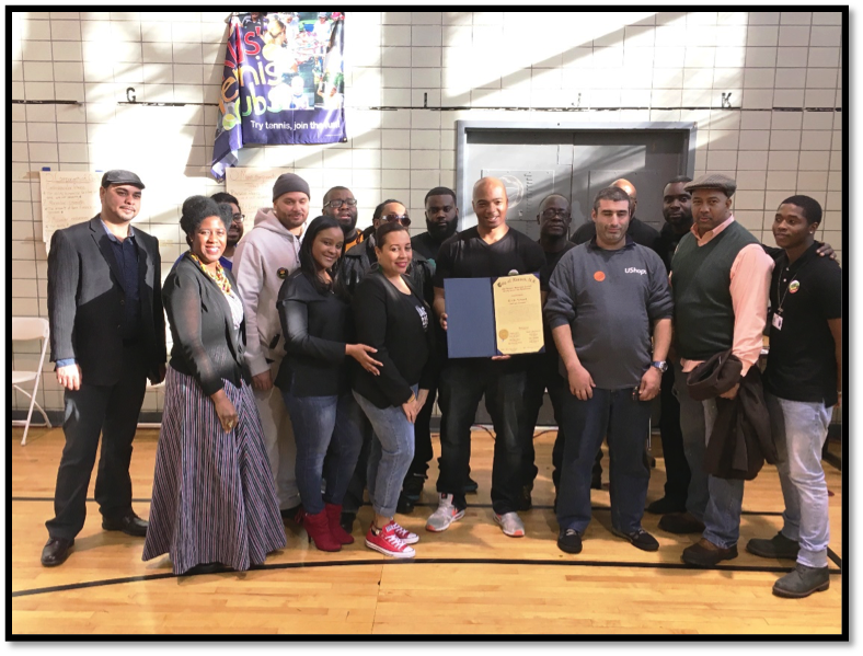 The City of Newark presented the D.A.D. Network with a resolution this weekend in recognition of their work to inspire more male role models to become more engaged at home and within the community.