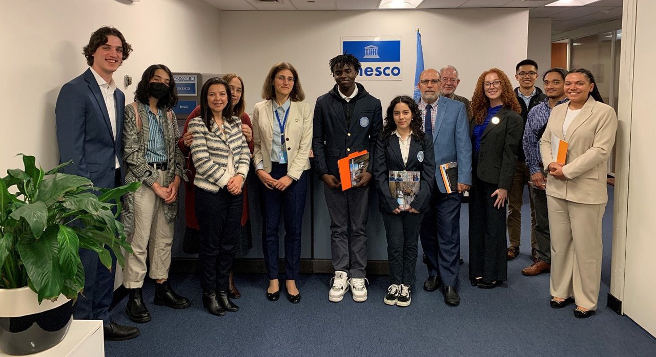 Rutgers University and the Office of Bilingual Education invites two NBOE students to participate in the United Nations Educational, Scientific and Cultural Organization (UNESCO) meeting