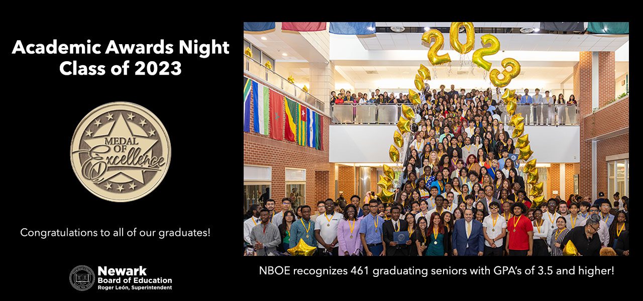 Academic Awards Night - Homepage Slide 2023