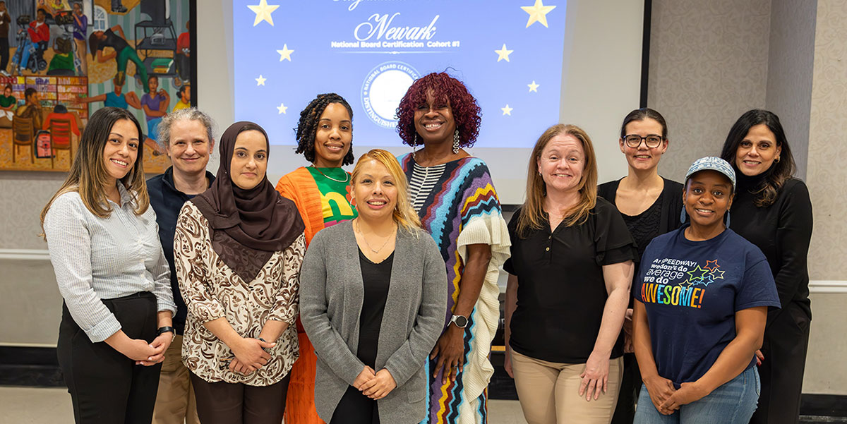 From left, Selenia Vega, Ann Jansen, Tehmina Qureshi, Hermethia Haynes, Veronica Barahona-Meza, Candice Mabry, Tracy Blazquez, Tatiana Folling, Chanel Hollis, and Magalie Alvarez-Mahabir.