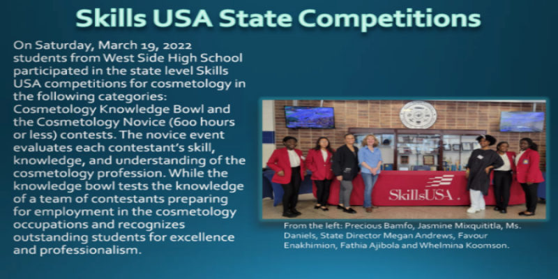 Skills USA State Competitions