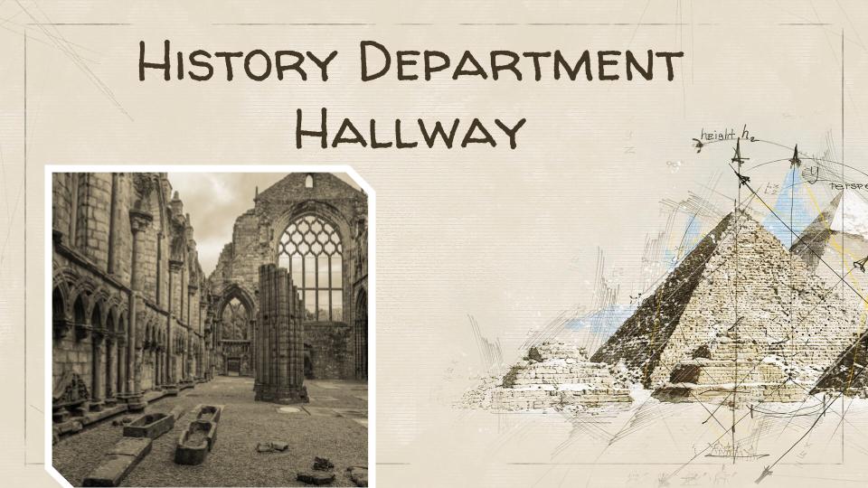 History Department Hallway