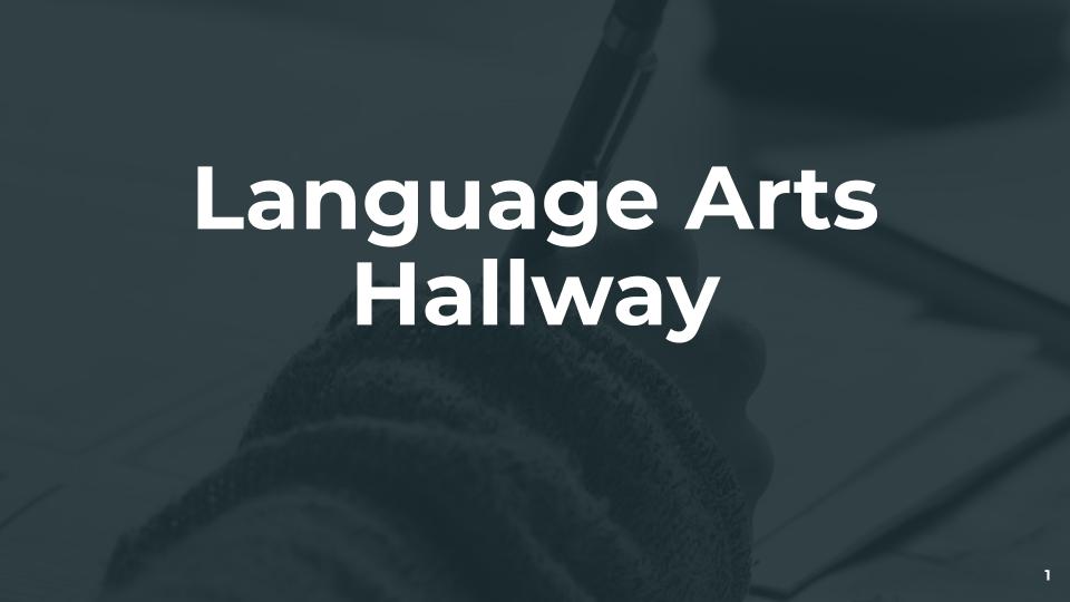 Language Arts Hallway